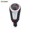 Best-selling Auto Parts 5/6 Gear Shift Manual Racing Steering Gear Knob Suitable for Golf 7 Bright Silver