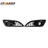 CNWAGNER Car High Quality Auto Fog Light Grille Grills for Ford Fiesta 13-16 Modified Lens Fog Lamp Grille Kit