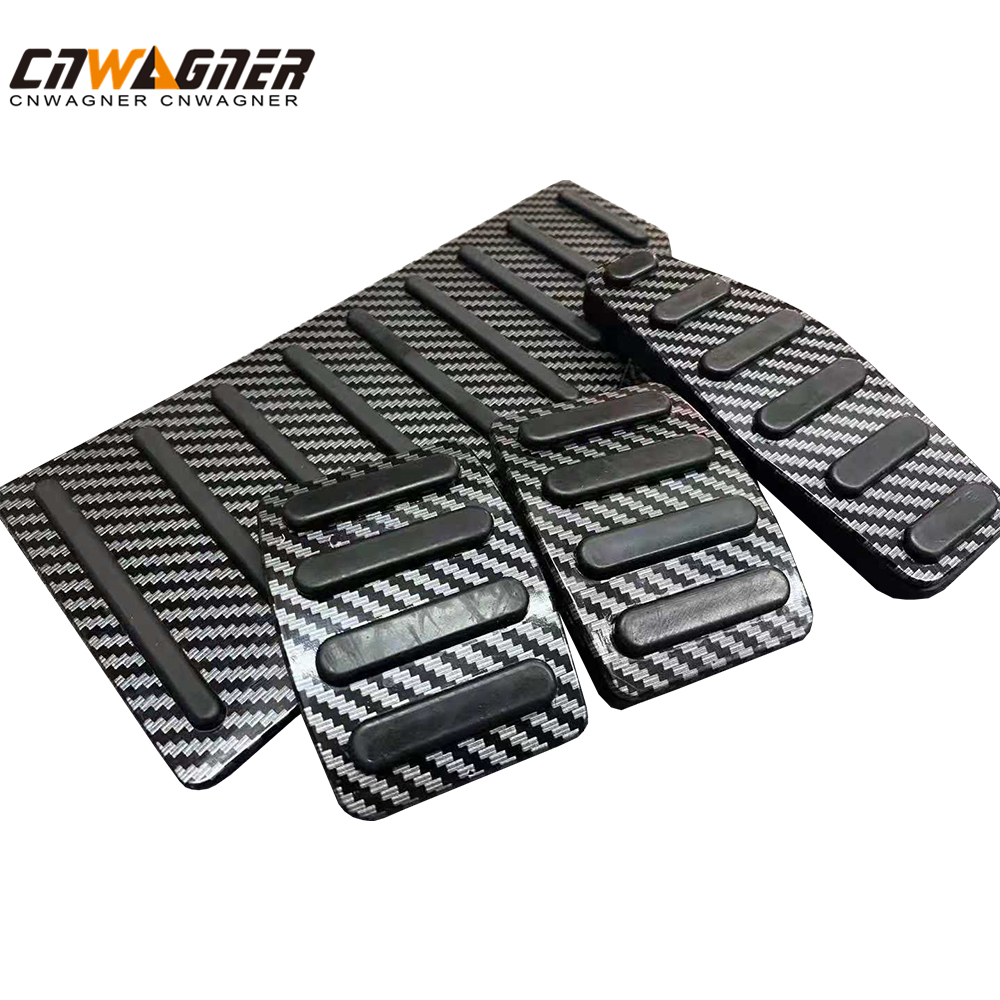 CNWAGNER Aluminum Accelerator Pad Cover Gas Brake And Clutch Pedal Pad for Suzuki Jimny MT