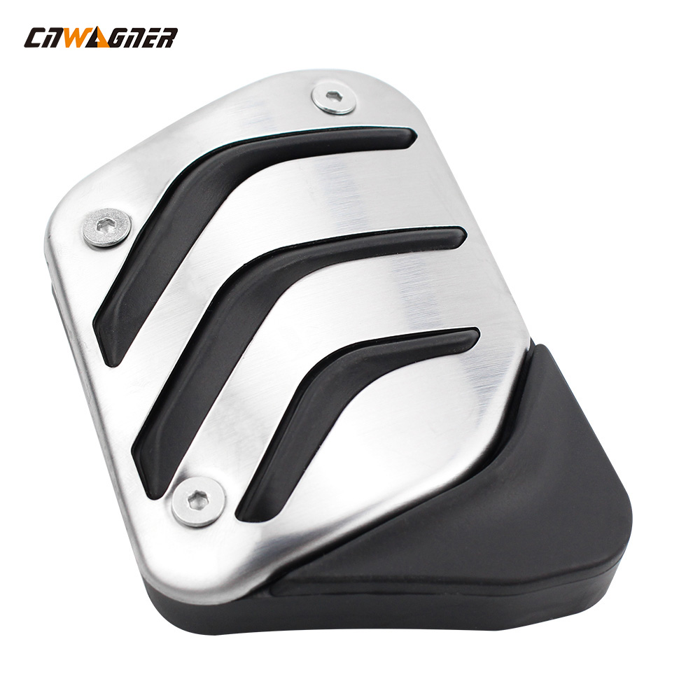 For BMW Universal Aluminum Pedals Set Non-Slip Performance Foot Pedal Pads Covers Anti-Slip Accelerator Car Replacement