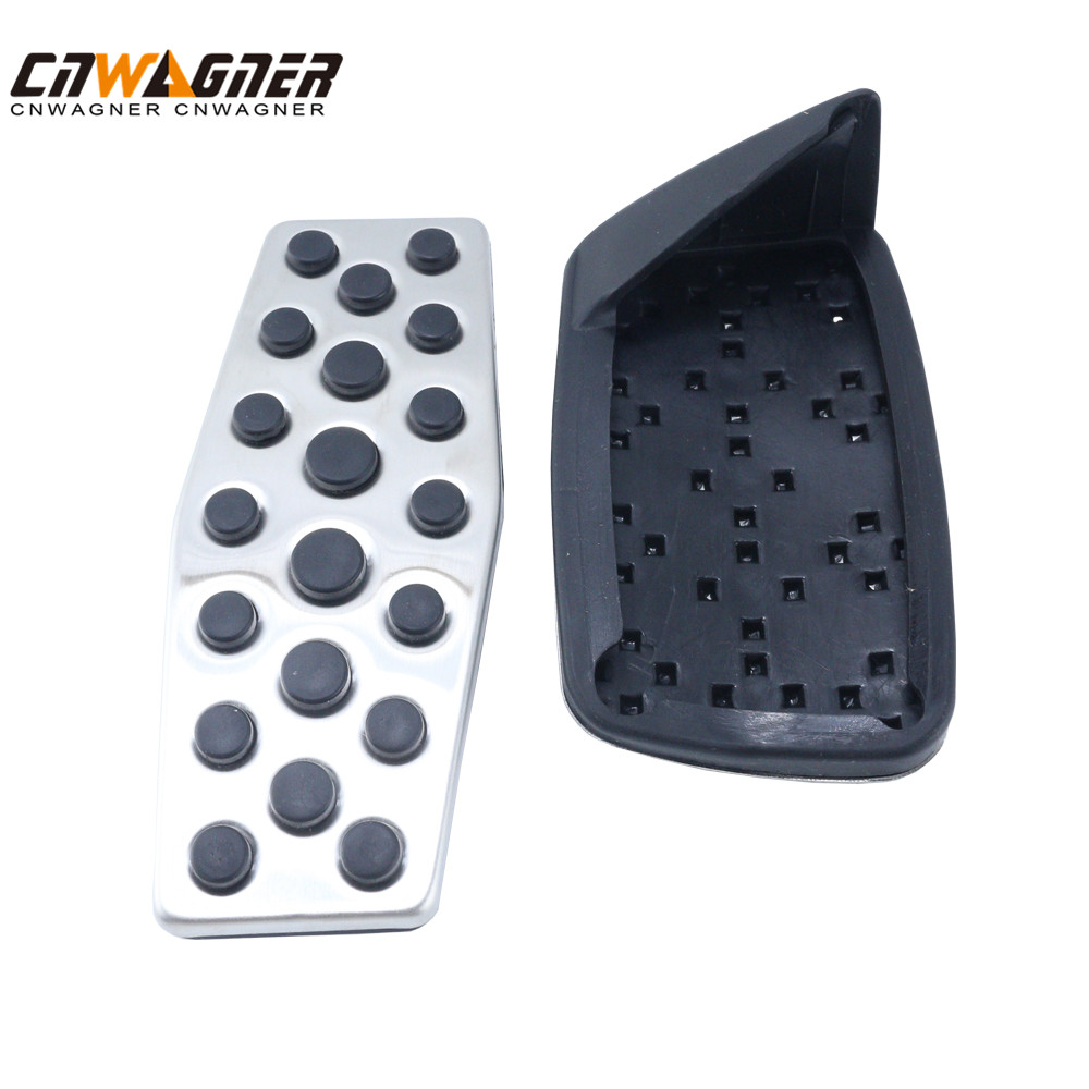 CNWAGNER Carbon Fiber Car Clutch And Brake Pedal Pads For Chevrolet 2017 Chevy Malibu