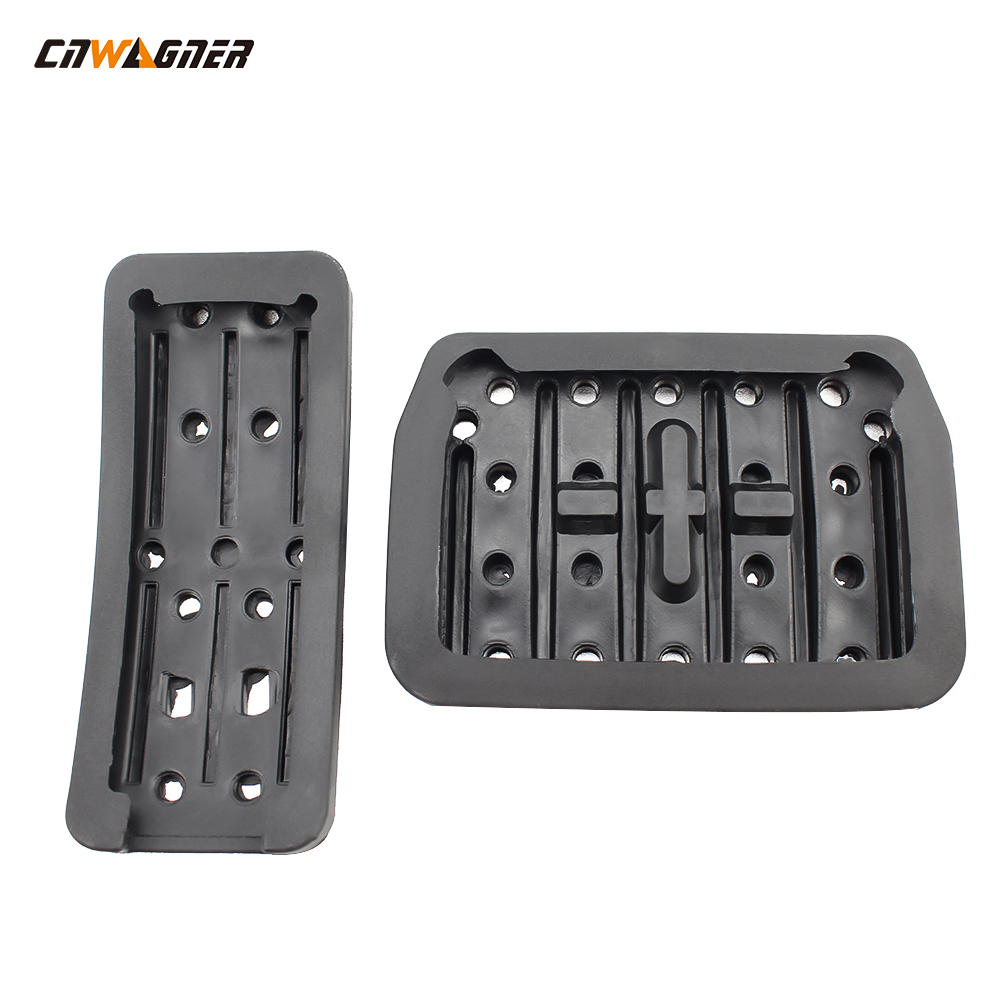 For Tesla Model 3 Aluminum Pedals Set Non-Slip Performance Foot Pedal Pads Covers Anti-Slip Accelerator Car Replacement