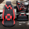 CNWAGNER Luxury Design Leather Car Seat Protector Cover New Design Full Set Car Seat Covers Universal Car Seat Covers