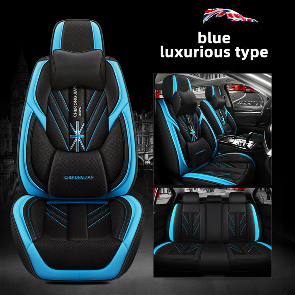CNWAGNER Luxury Design Leather Car Seat Protector Cover New Design Full Set Car Seat Covers