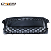 CNWAGNER Custom Glossy Black Car Grills Mesh Front Bumper Car Grille Mesh Front Car Grille Guard for Audi B8